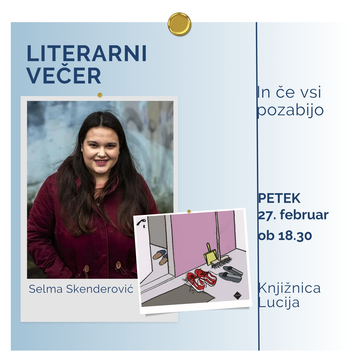Literarni večer s Selmo Skenderović